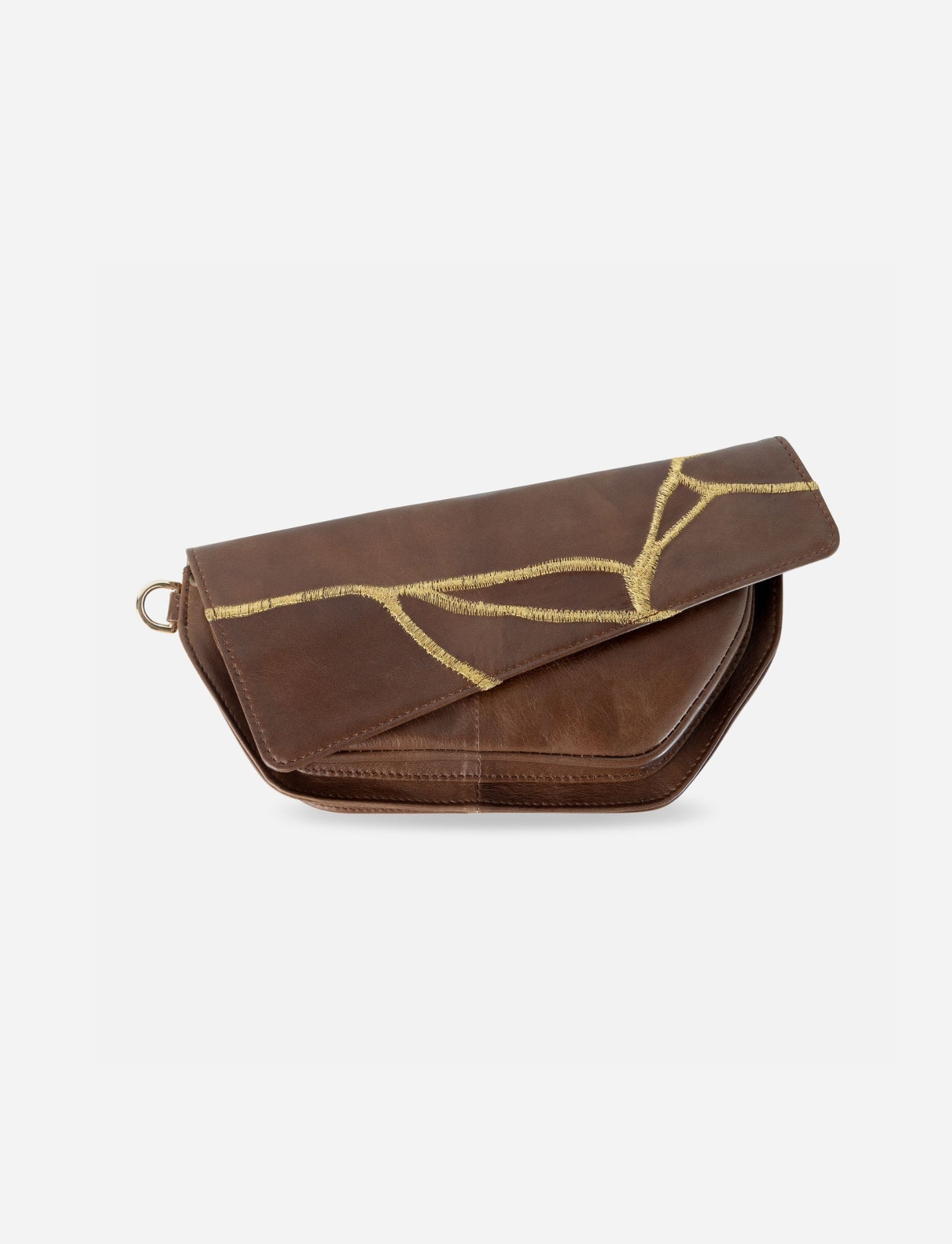 Seiki Shiatsu Crossbody System in Tan - CiceroniWalletEconock