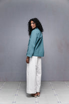 Selvage Jacket Set Blue - CiceroniCo-ord SetSubbah