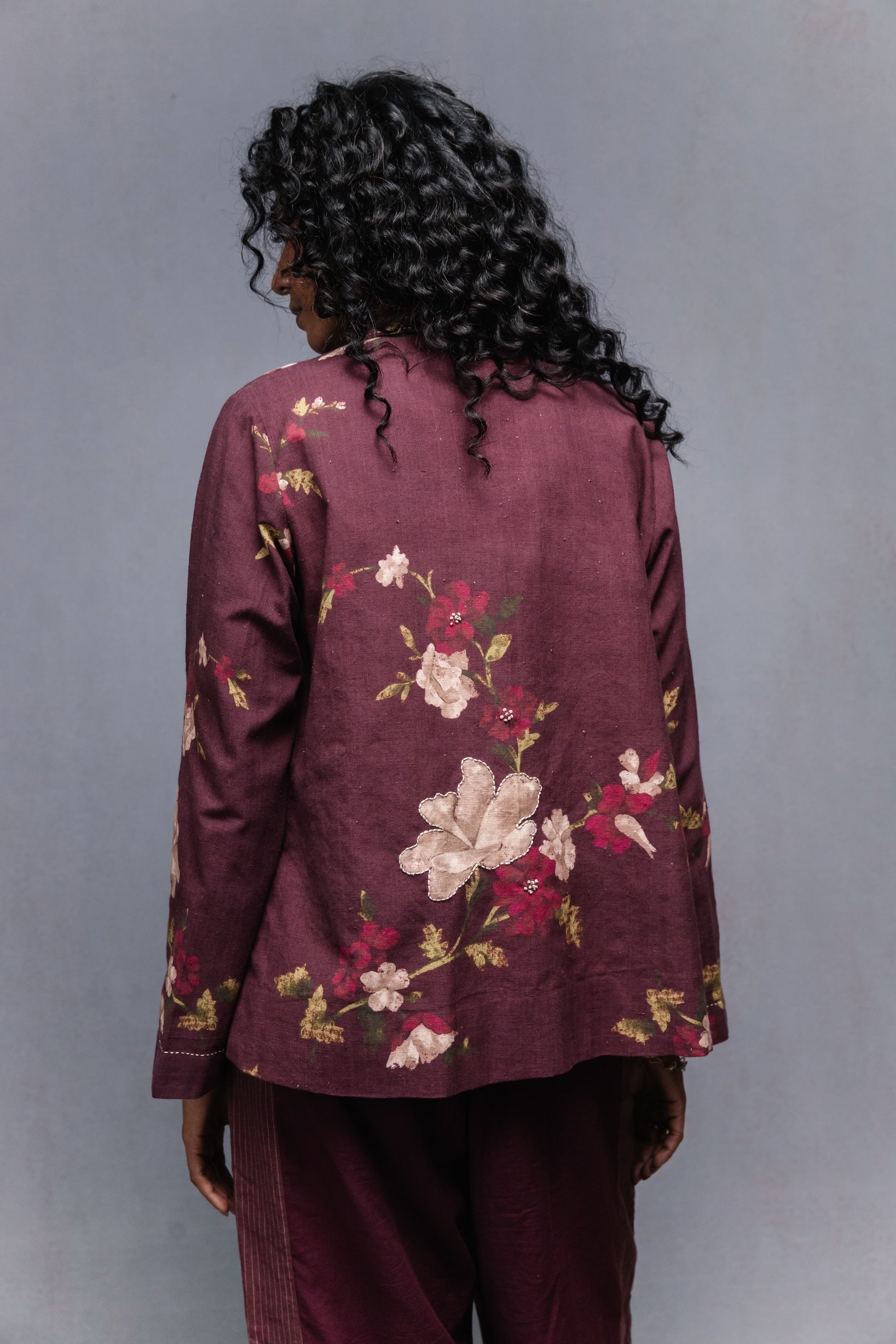 Selvage Jacket Wine - CiceroniJacketsSubbah