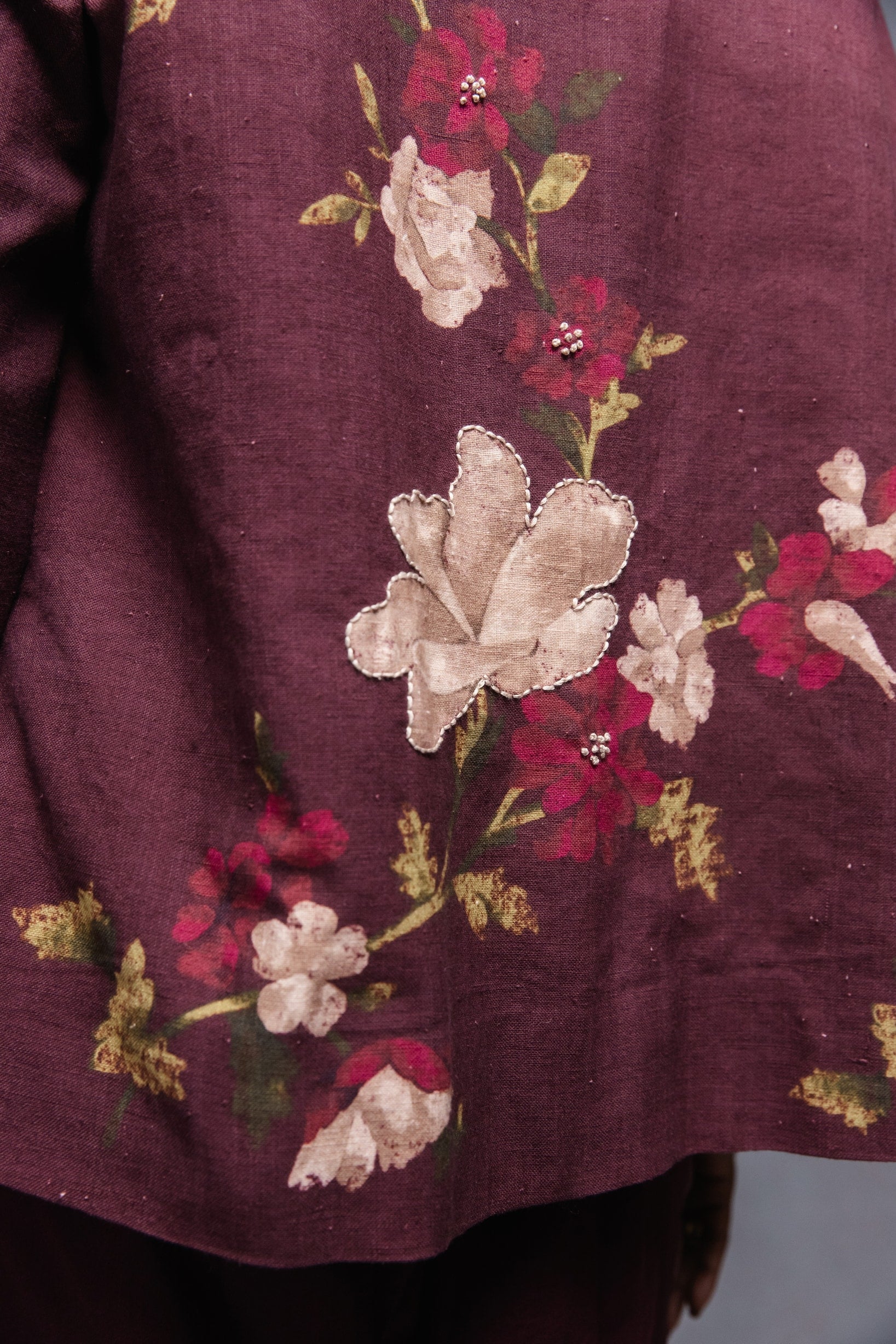 Selvage Jacket Wine - CiceroniJacketsSubbah