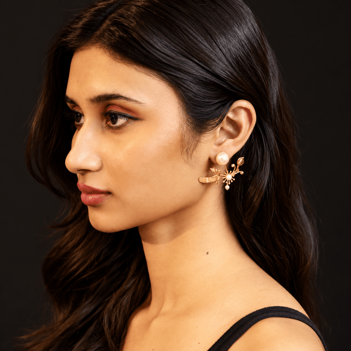 Seraphina Bloom Ear Jacket - CiceroniEarringKalon Art Jewellery