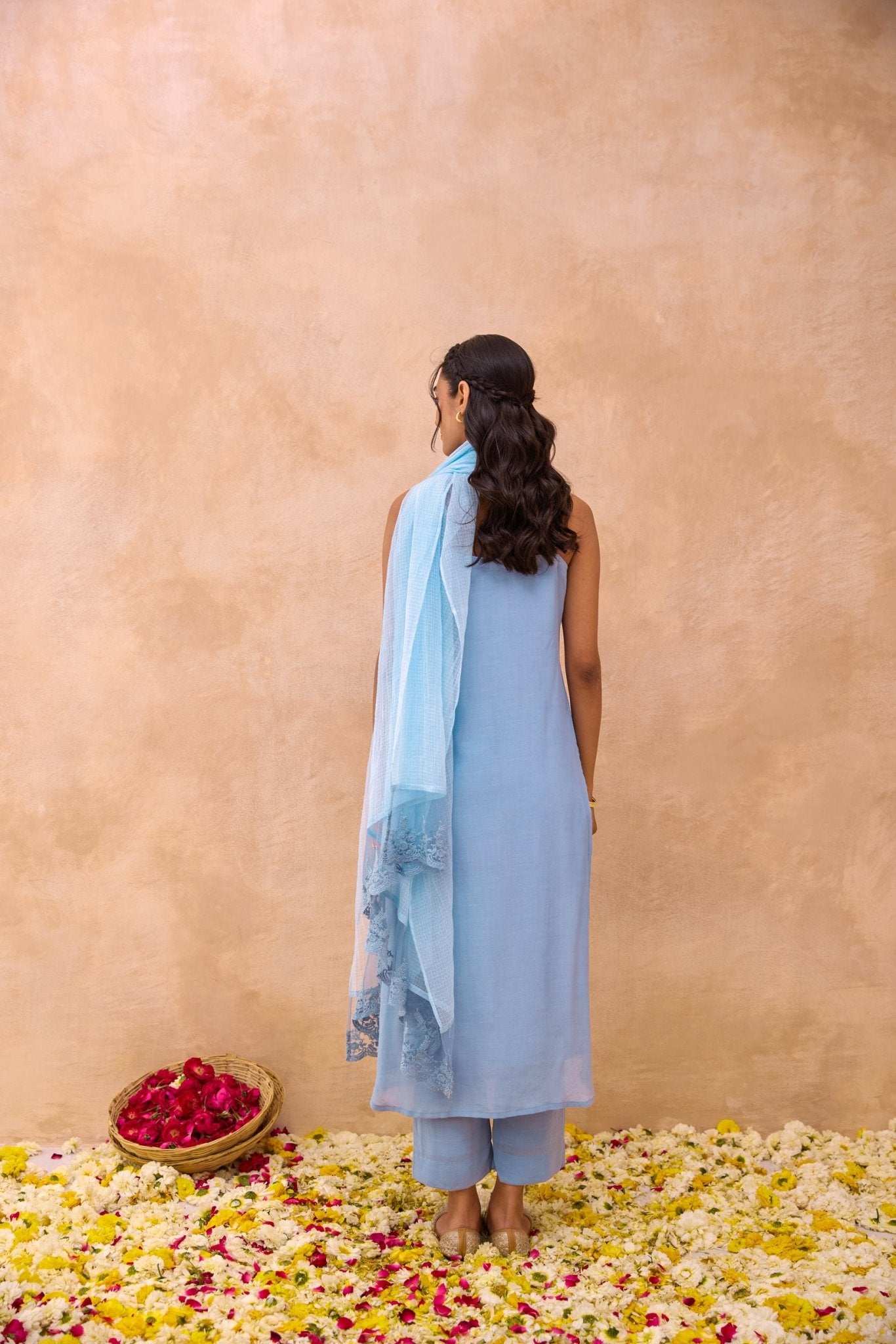 Serene Sky Kurta Set - CiceroniKurta Set, Everyday WearTaro
