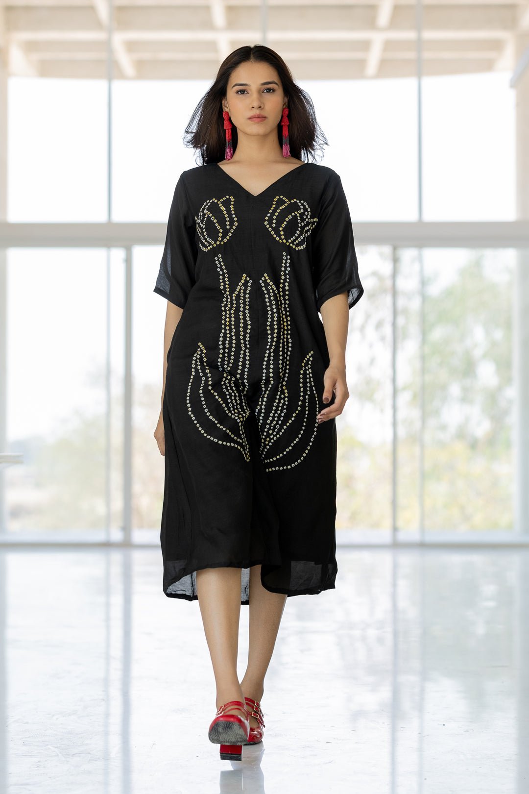 Shadow Tulips Dress - CiceroniDressesSilai Studio