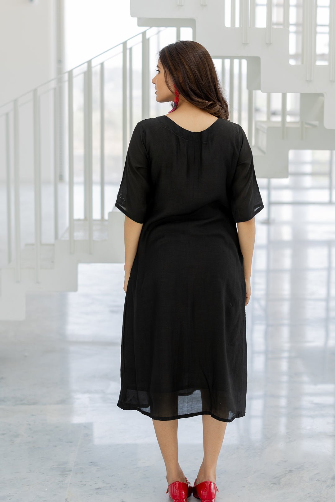 Shadow Tulips Dress - CiceroniDressesSilai Studio