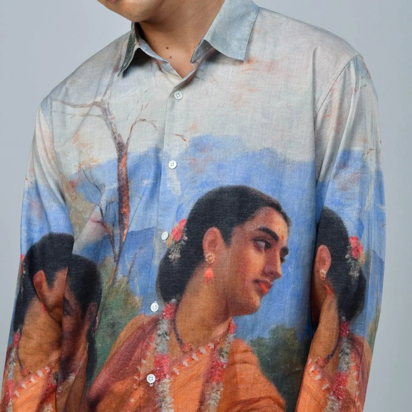 Shakuntala by Raja Ravi Varma - CiceroniUnisex ShirtsNaymish