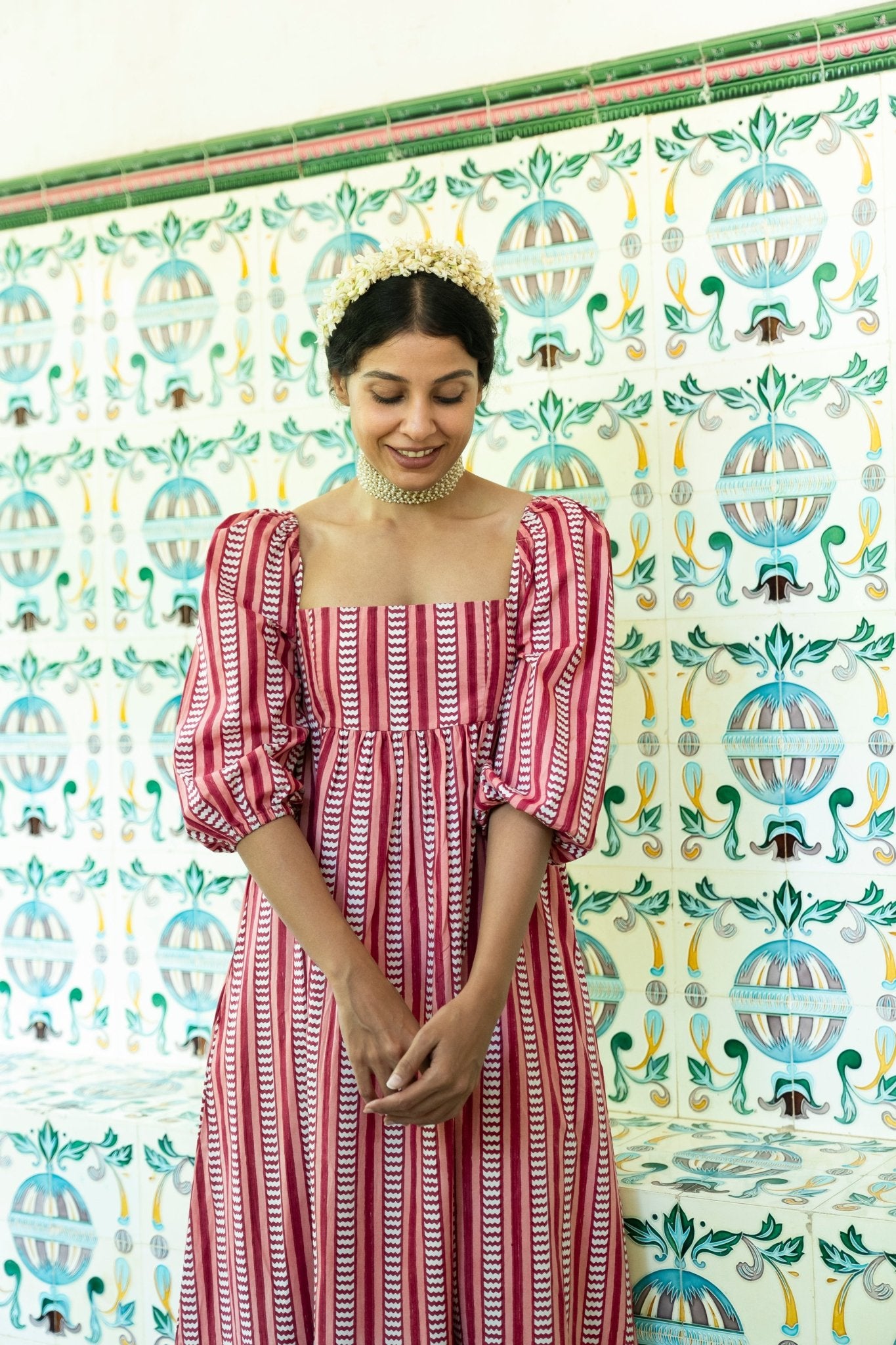 Sharon Dress - Red - CiceroniDressesShaivyaa