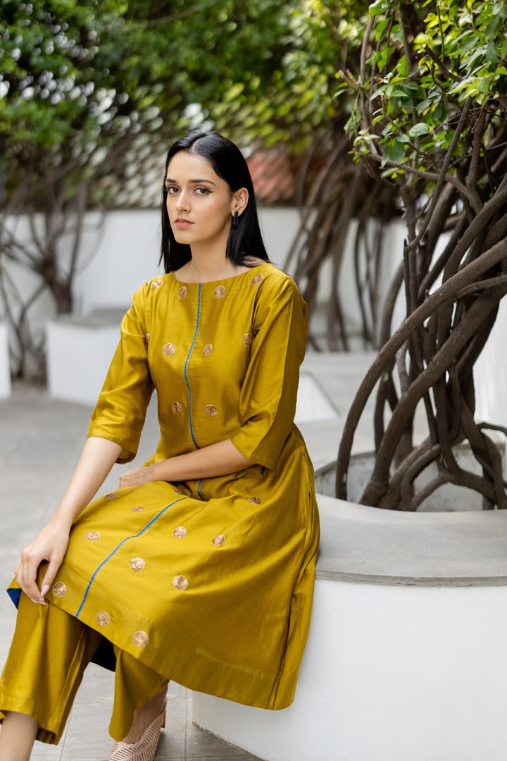 Shaya Moons Co - ord Set - CiceroniKurta Set, Festive WearSilai Studio