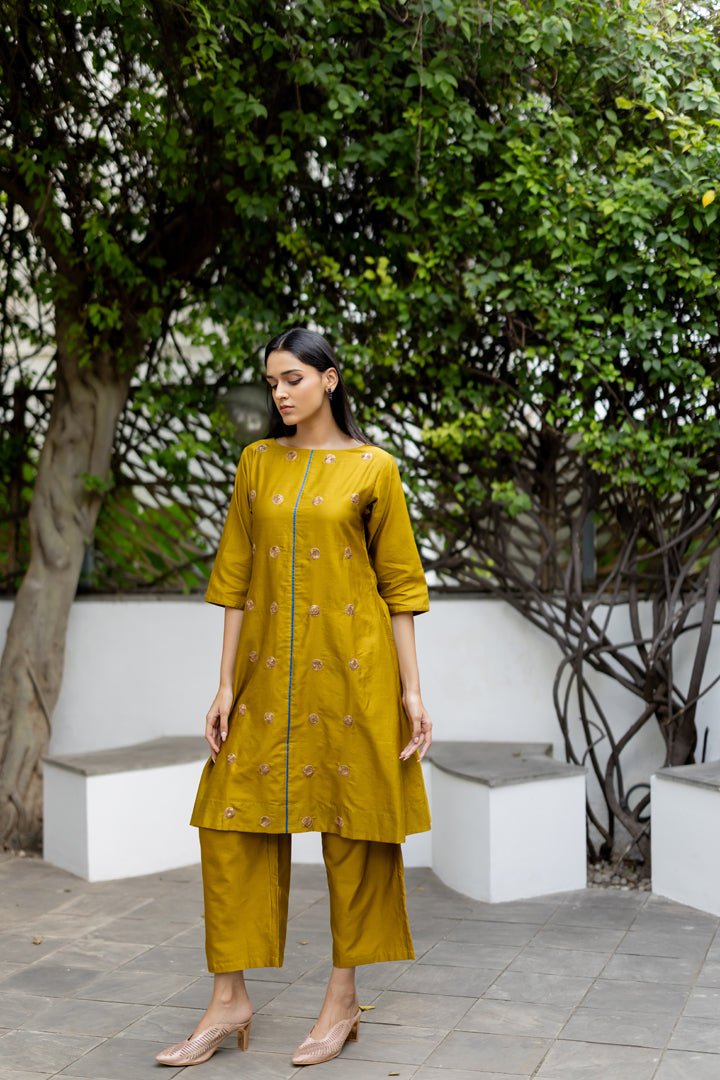 Shaya Moons Co - ord Set - CiceroniKurta Set, Festive WearSilai Studio