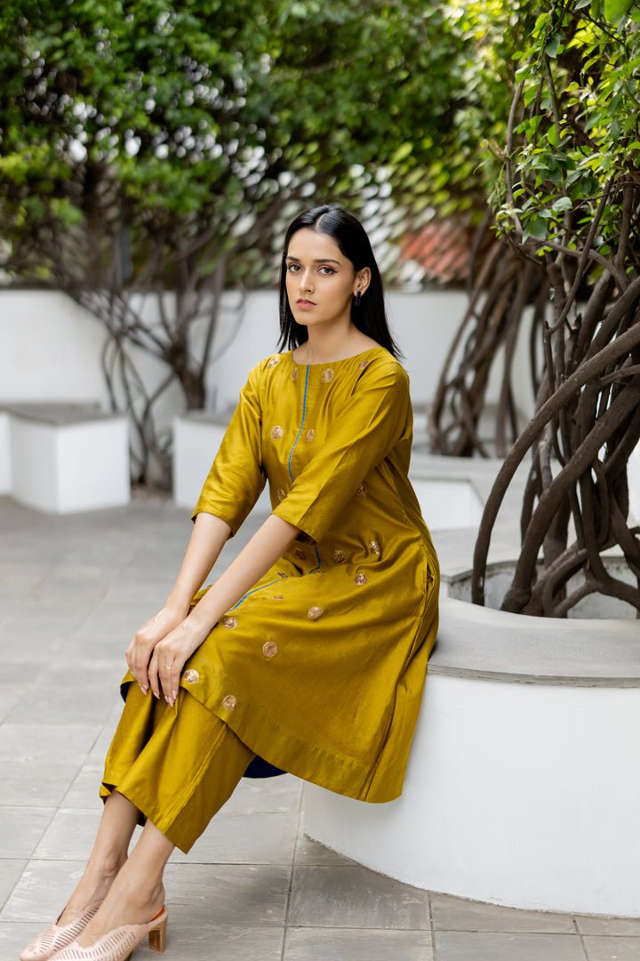 Shaya Moons Co - ord Set - CiceroniKurta Set, Festive WearSilai Studio