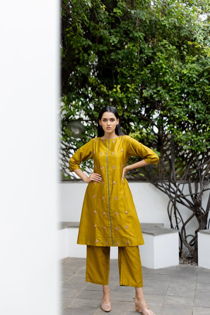 Shaya Moons Co - ord Set - CiceroniKurta Set, Festive WearSilai Studio