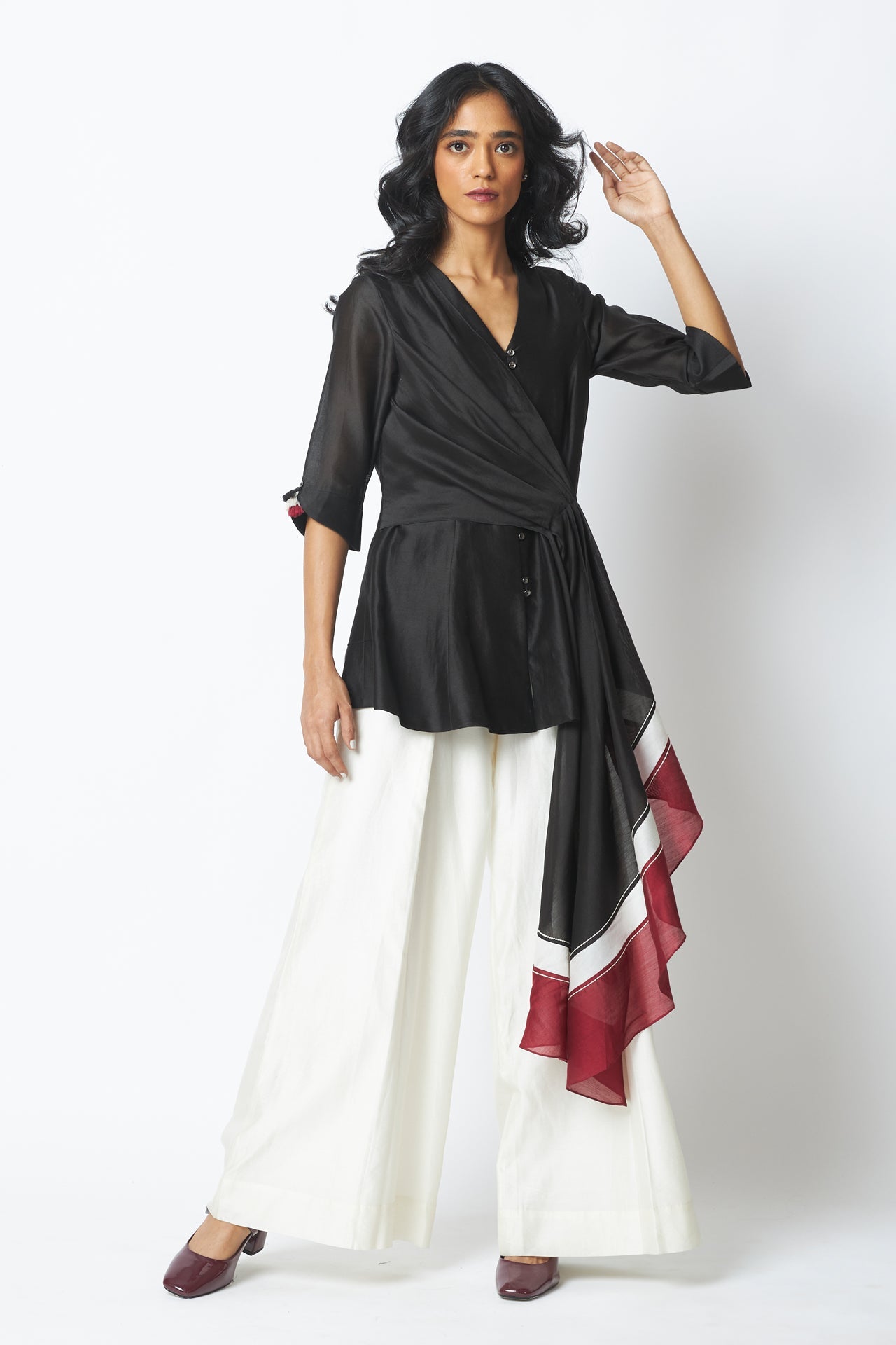 Shefali - The Steppe Top + Wide Leg Pants - CiceroniCo - ord SetMadder Much