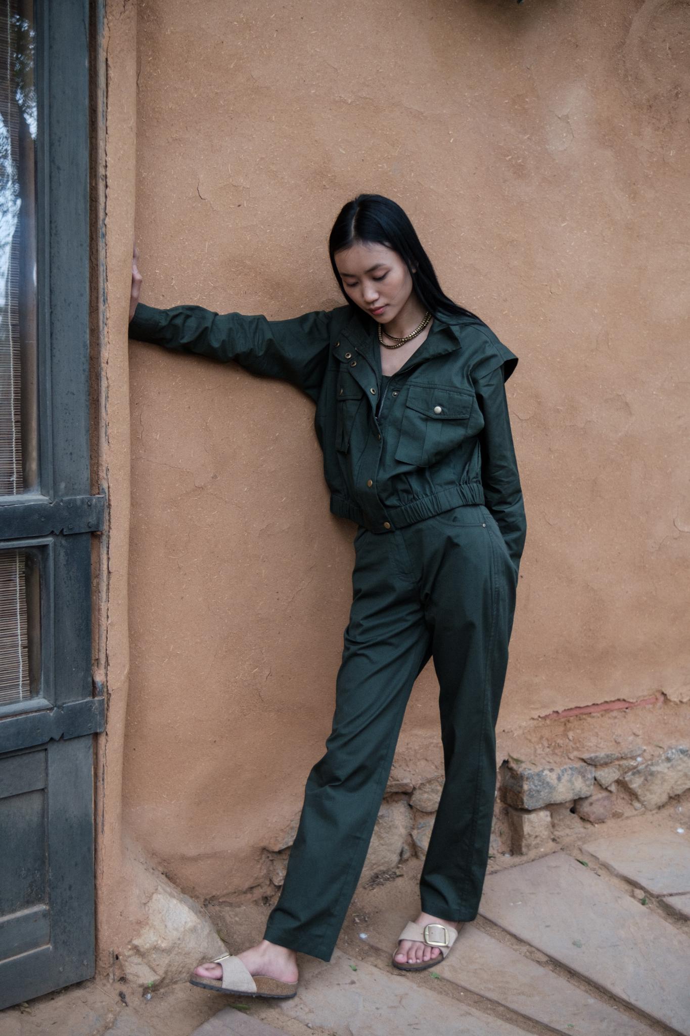 Sheldon Cropped Jacket - CiceroniJacketsThe Terra Tribe