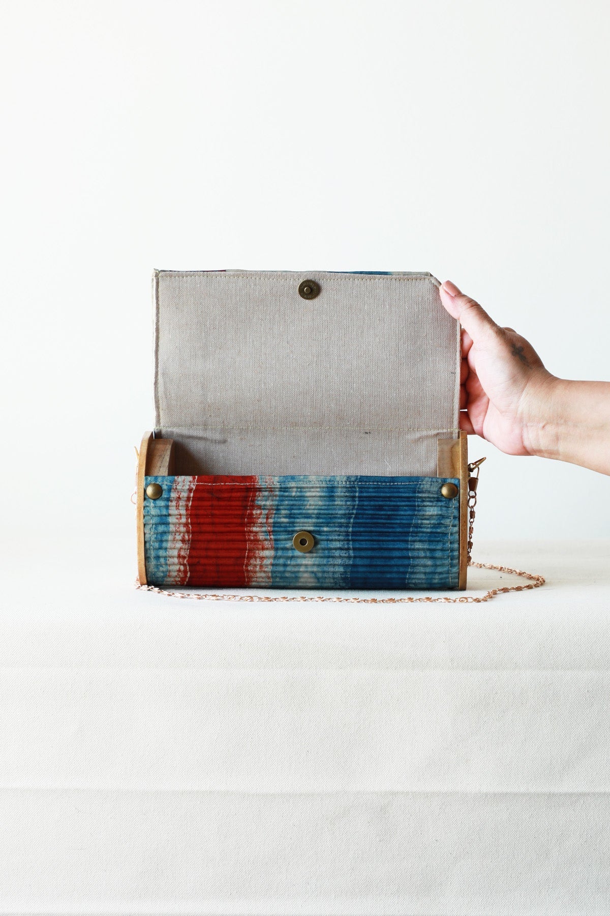 Shelk Upcylcled Mini Clutch - CiceroniClutchLukka Chuppi