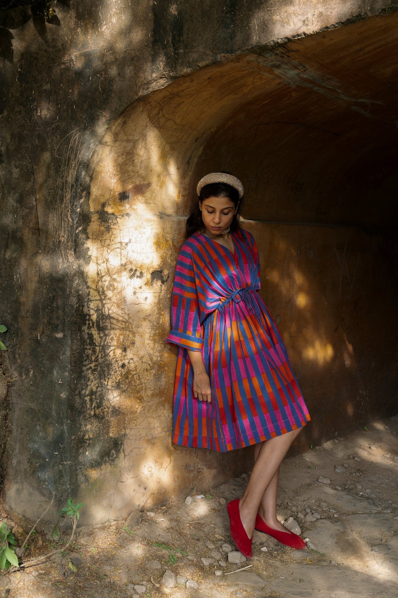 Shelly Caftan - Teal - CiceroniKaftanShaivyaa