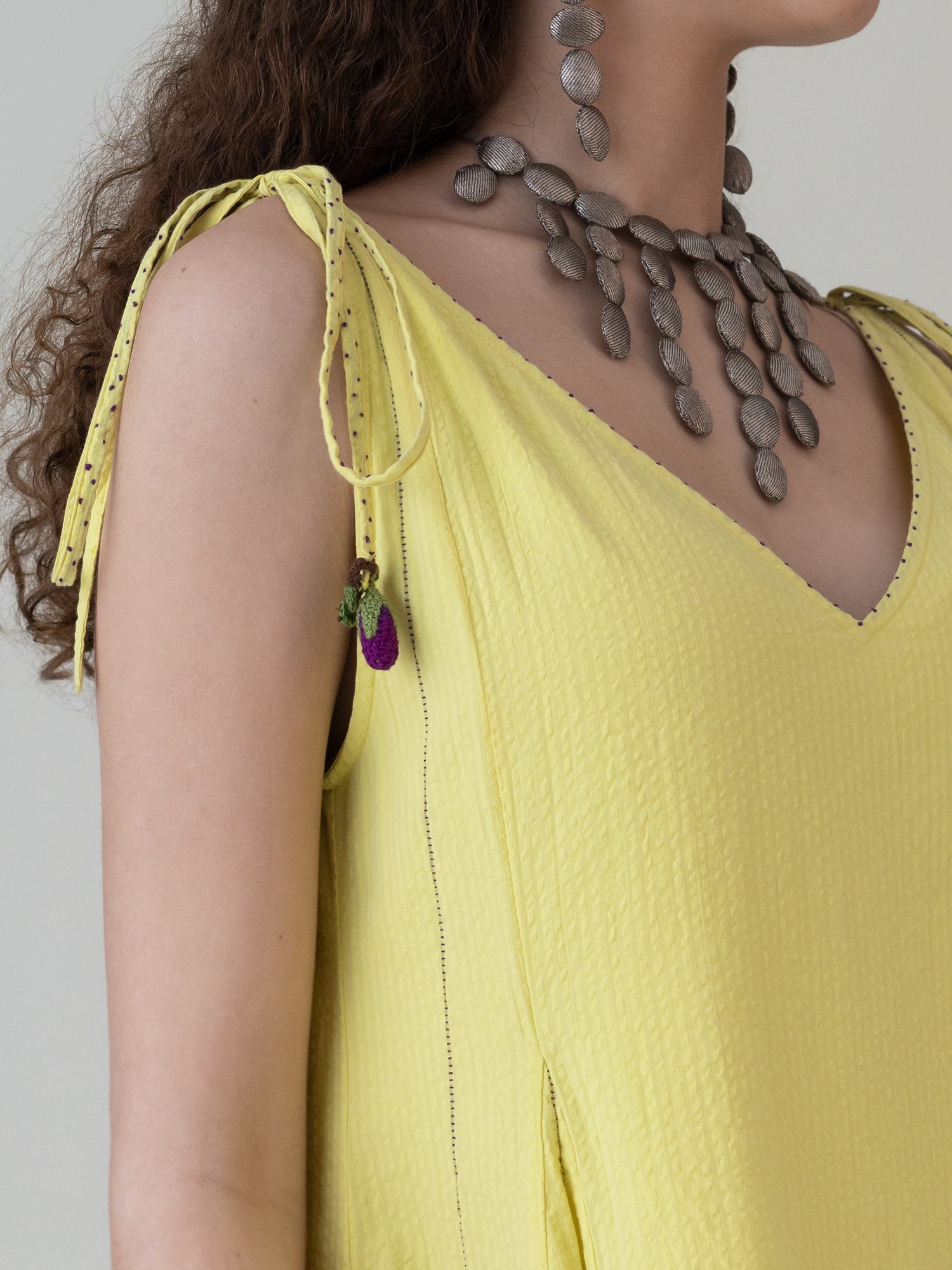 Shimun Lime Dress - CiceroniDressesShades of India