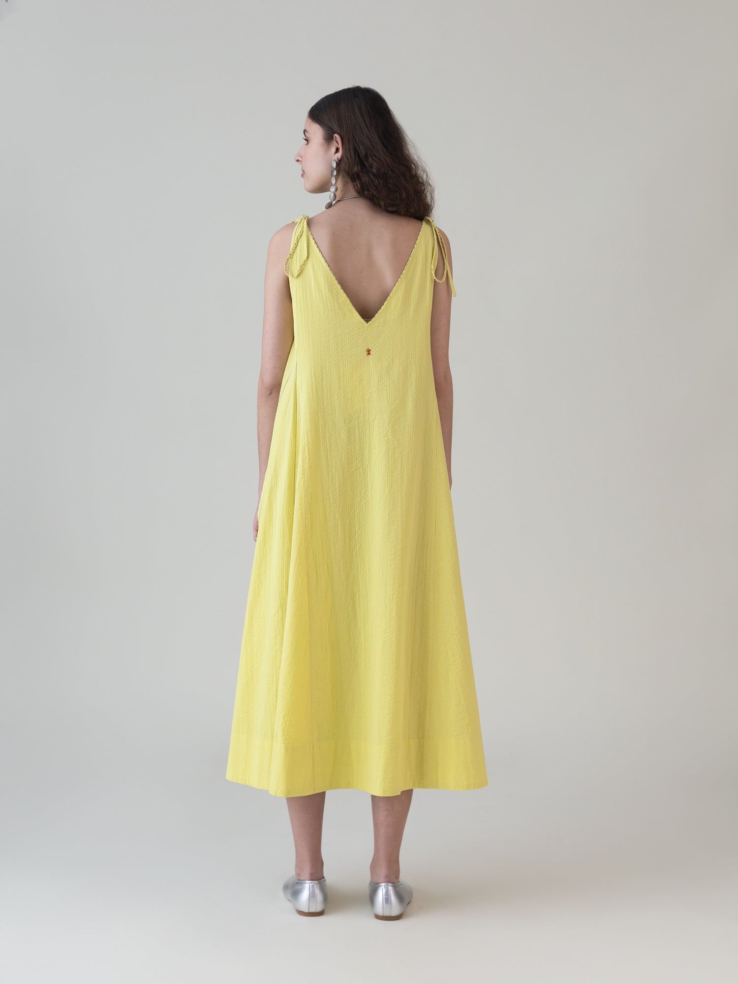 Shimun Lime Dress - CiceroniDressesShades of India