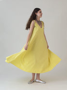 Shimun Lime Dress - CiceroniDressesShades of India
