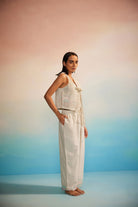 Shiori Applique Pants - CiceroniPantsAhmev