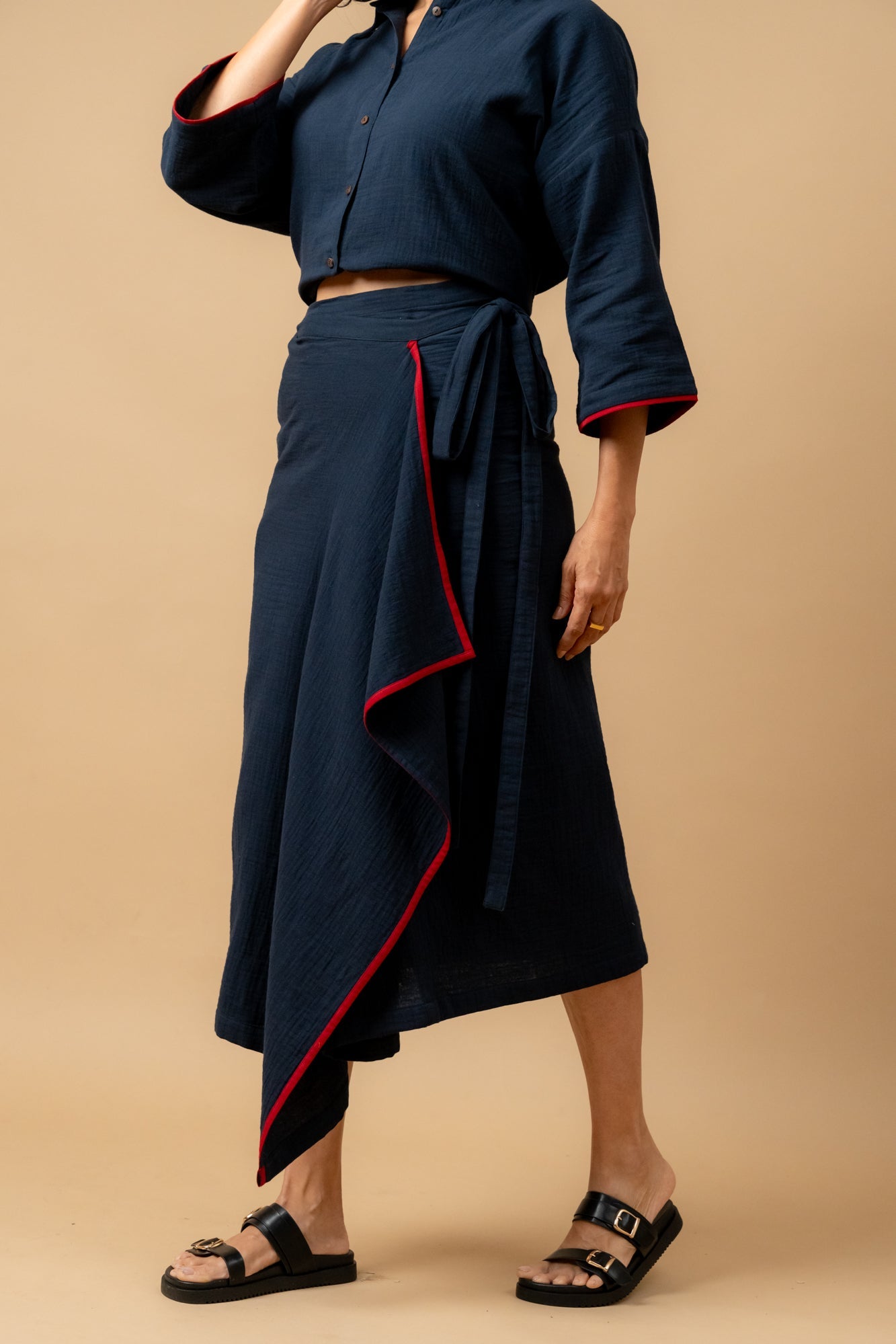 Shirin Blue Set - CiceroniSkirt SetDoodlage