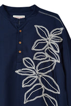 Shirt Bisa – Indigo’s Wildflower Burst - CiceroniWomen ShirtsMadder Much