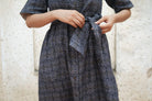 Shirt Dress in AC Jaal Navy - CiceroniDressesNikyta's Workroom