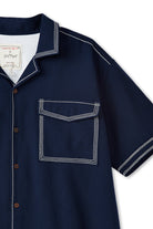 Shirt Manil – Indigo, Hold the Drama - CiceroniWomen ShirtsMadder Much
