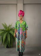 Shivparvati Kaftan - CiceroniKaftanRed Lotus Stories