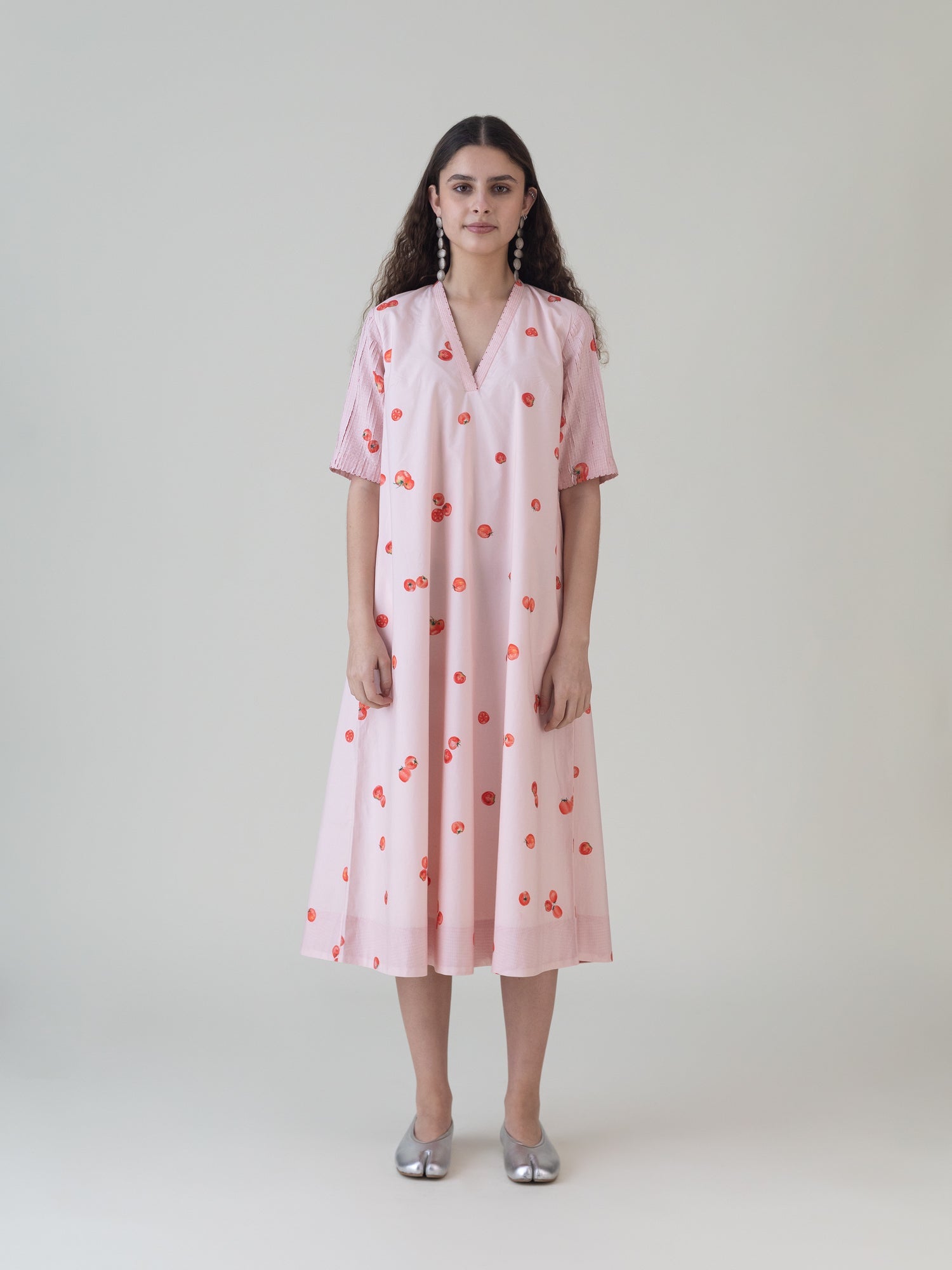 Shizuku Pink Dress - CiceroniDressesShades of India