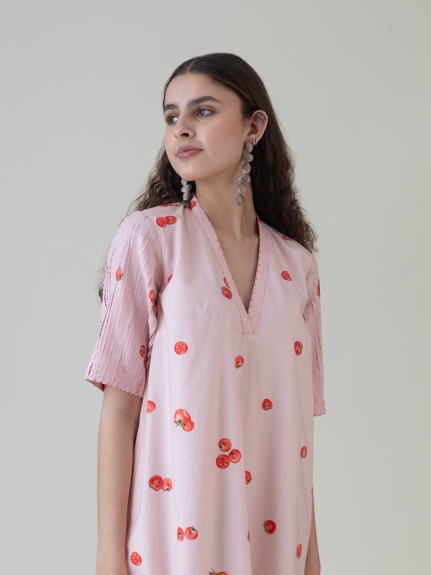 Shizuku Pink Dress - CiceroniDressesShades of India
