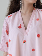 Shizuku Pink Dress - CiceroniDressesShades of India