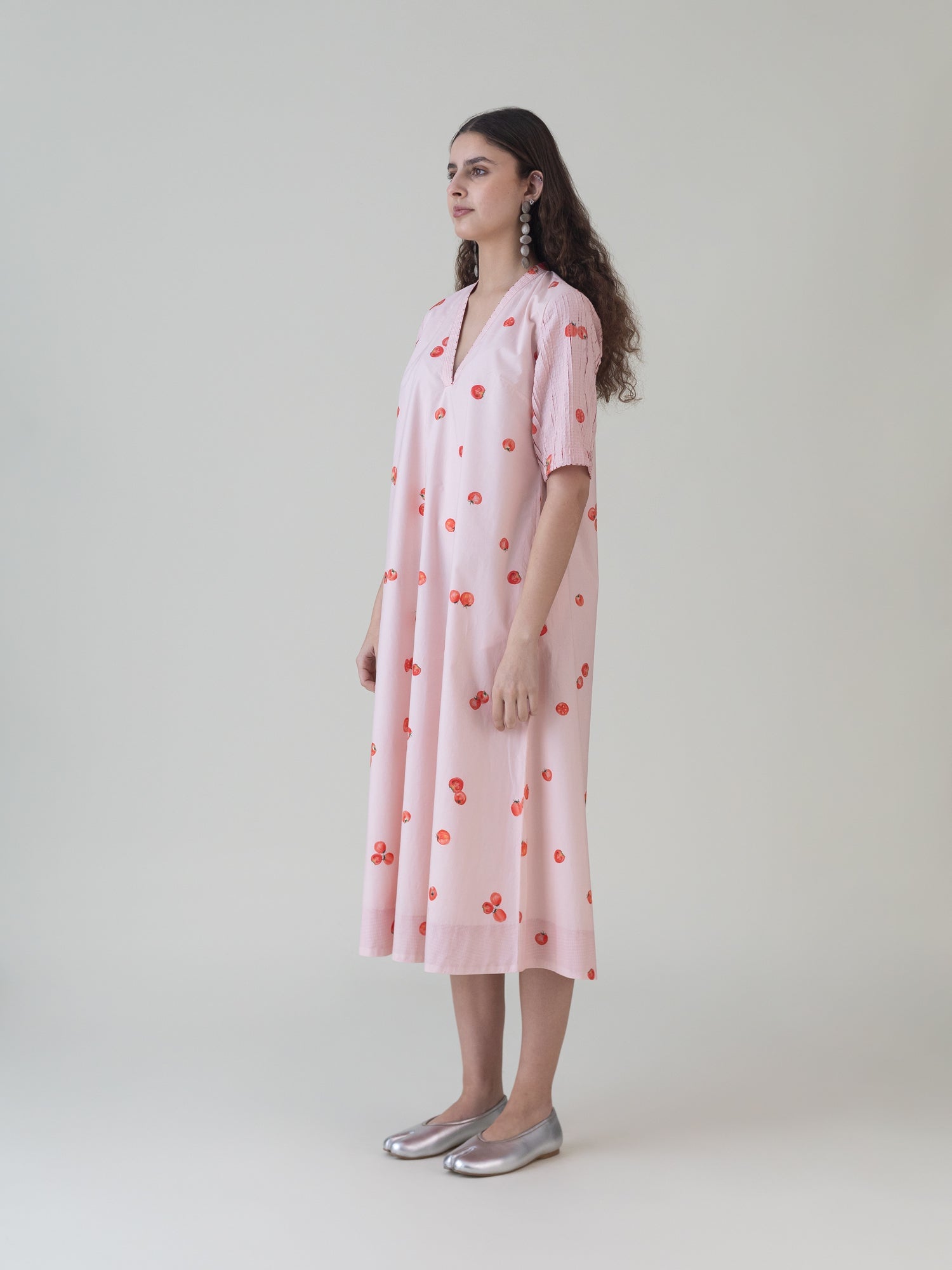 Shizuku Pink Dress - CiceroniDressesShades of India