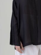 Shokora Dark Chocolate Shirt - CiceroniWomen ShirtsShades of India