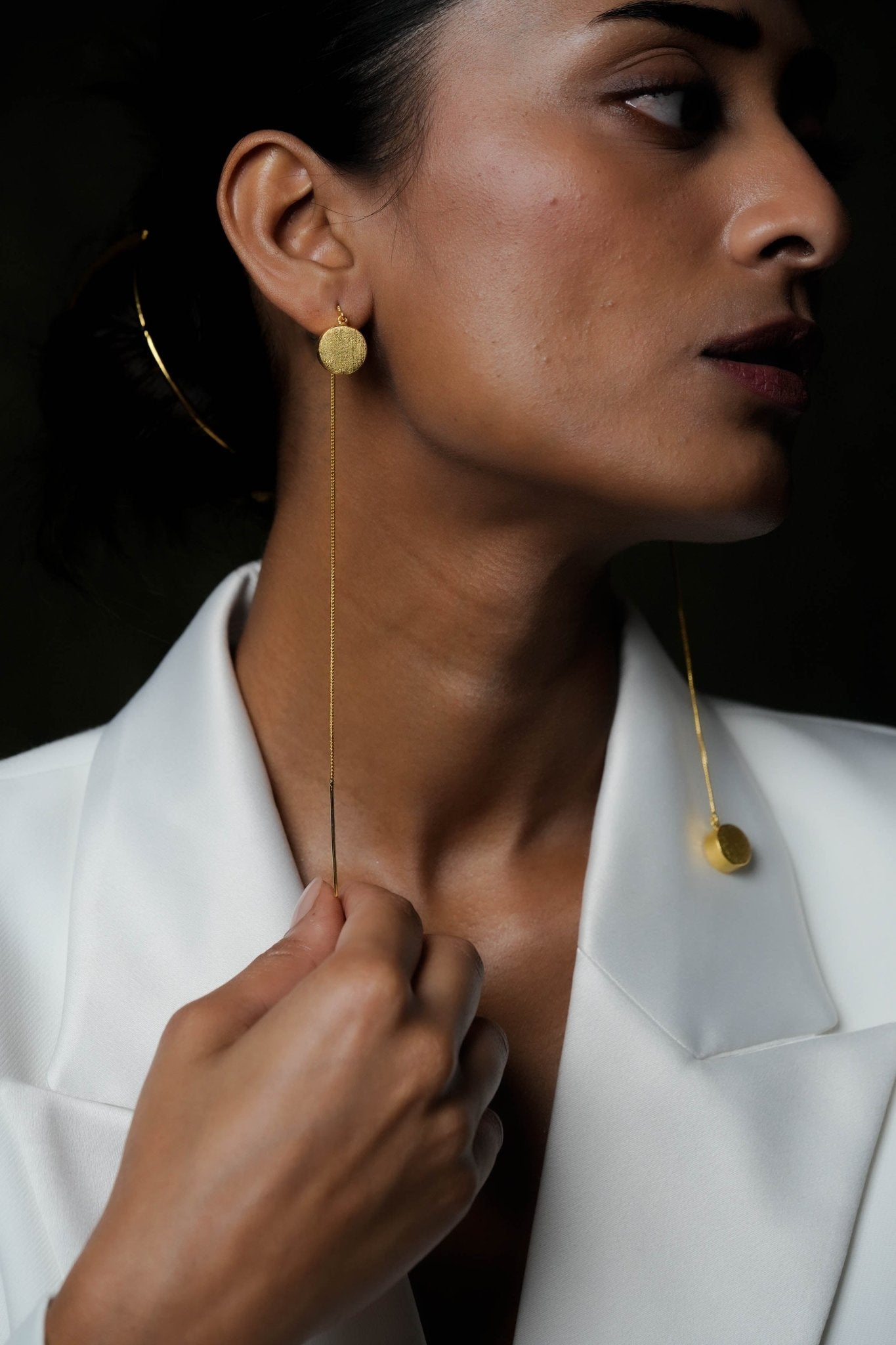 Shooting Moon Earrings - CiceroniEarringsDE'ANMA