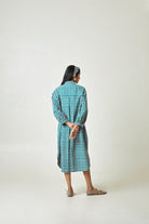Shoreline Block Printed Dress - CiceroniDressPants and Pajamas