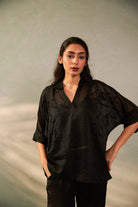 Shyaam Sitara Embroidered Co-ord Set- Set of 2 - CiceroniCo-ord SetPants and Pajamas