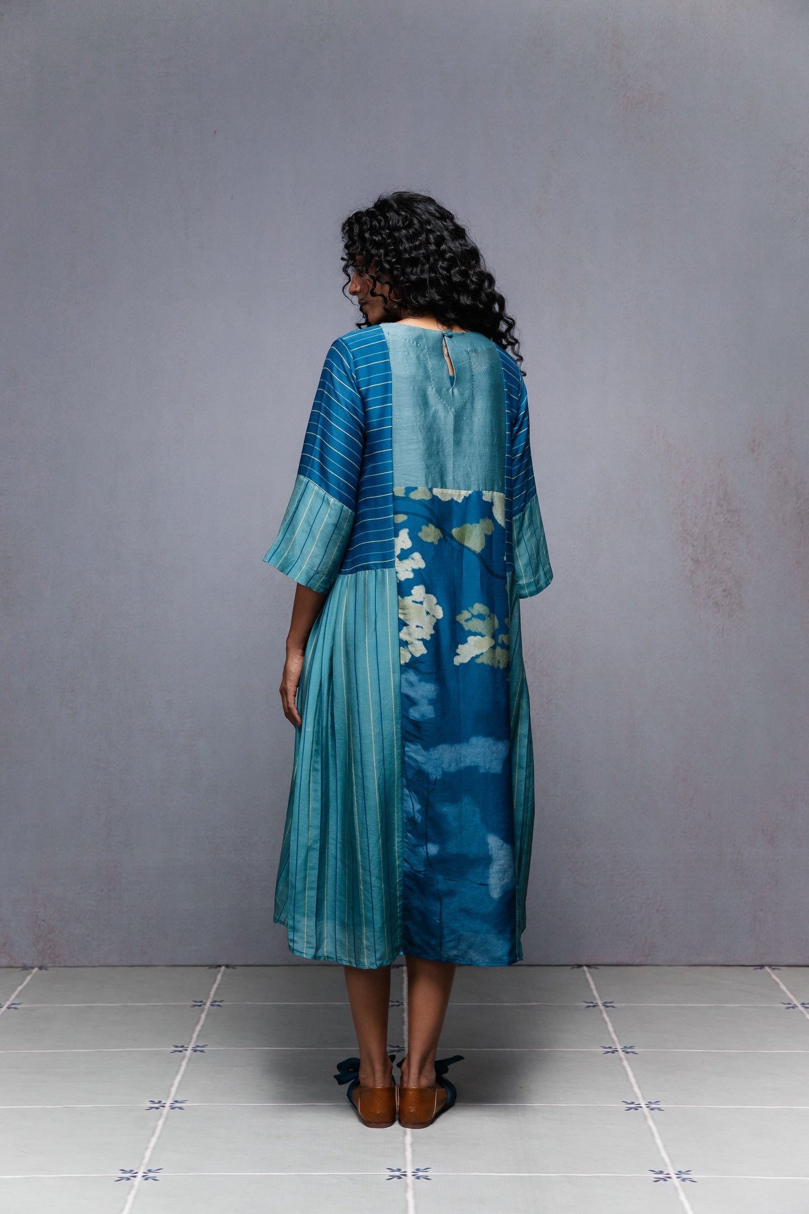 Sia Dress in Blue - CiceroniDressesSubbah