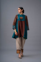 Silvana Ria Set - Cocoa Brown - CiceroniKurta Set, Festive WearRaga & Co.