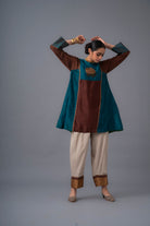 Silvana Ria Set - Cocoa Brown - CiceroniKurta Set, Festive WearRaga & Co.