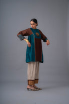 Silvana Ria Set - Cocoa Brown - CiceroniKurta Set, Festive WearRaga & Co.
