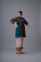 Silvana Ria Set - Cocoa Brown - CiceroniKurta Set, Festive WearRaga & Co.