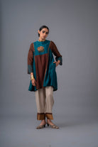 Silvana Ria Set - Cocoa Brown - CiceroniKurta Set, Festive WearRaga & Co.