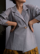 Silver & Gold Chanderi Co - ord Set - CiceroniSkirt SetOtouto