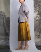 Silver & Gold Chanderi Co - ord Set - CiceroniSkirt SetOtouto