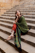 Sindhur Earth Kurta Set with Ajrakh Dupatta - CiceroniKurta Set, Everyday WearMaidaan