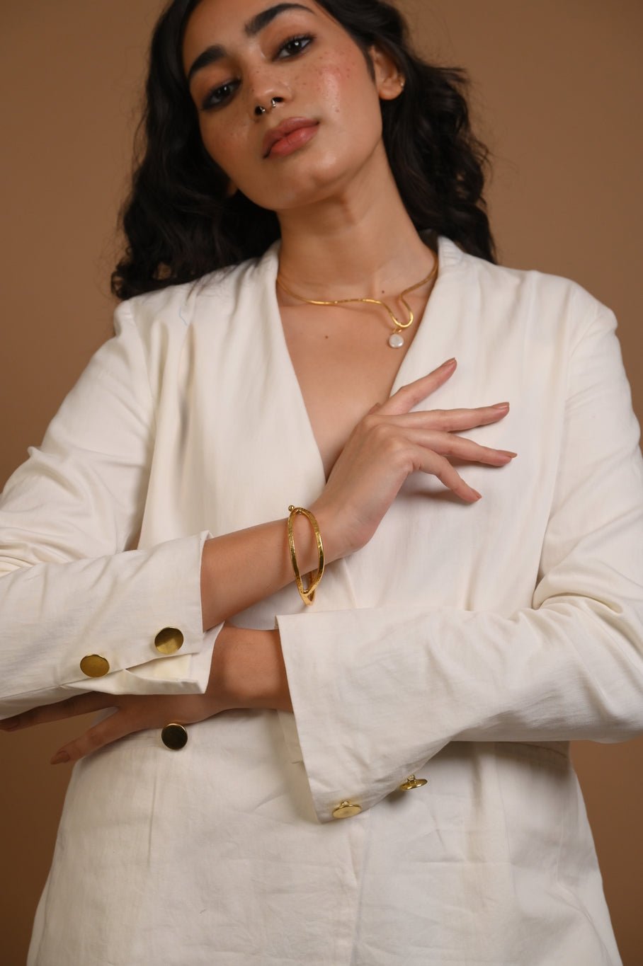 Skew Pearl Neckpiece - CiceroniNeckpieceAimra'a