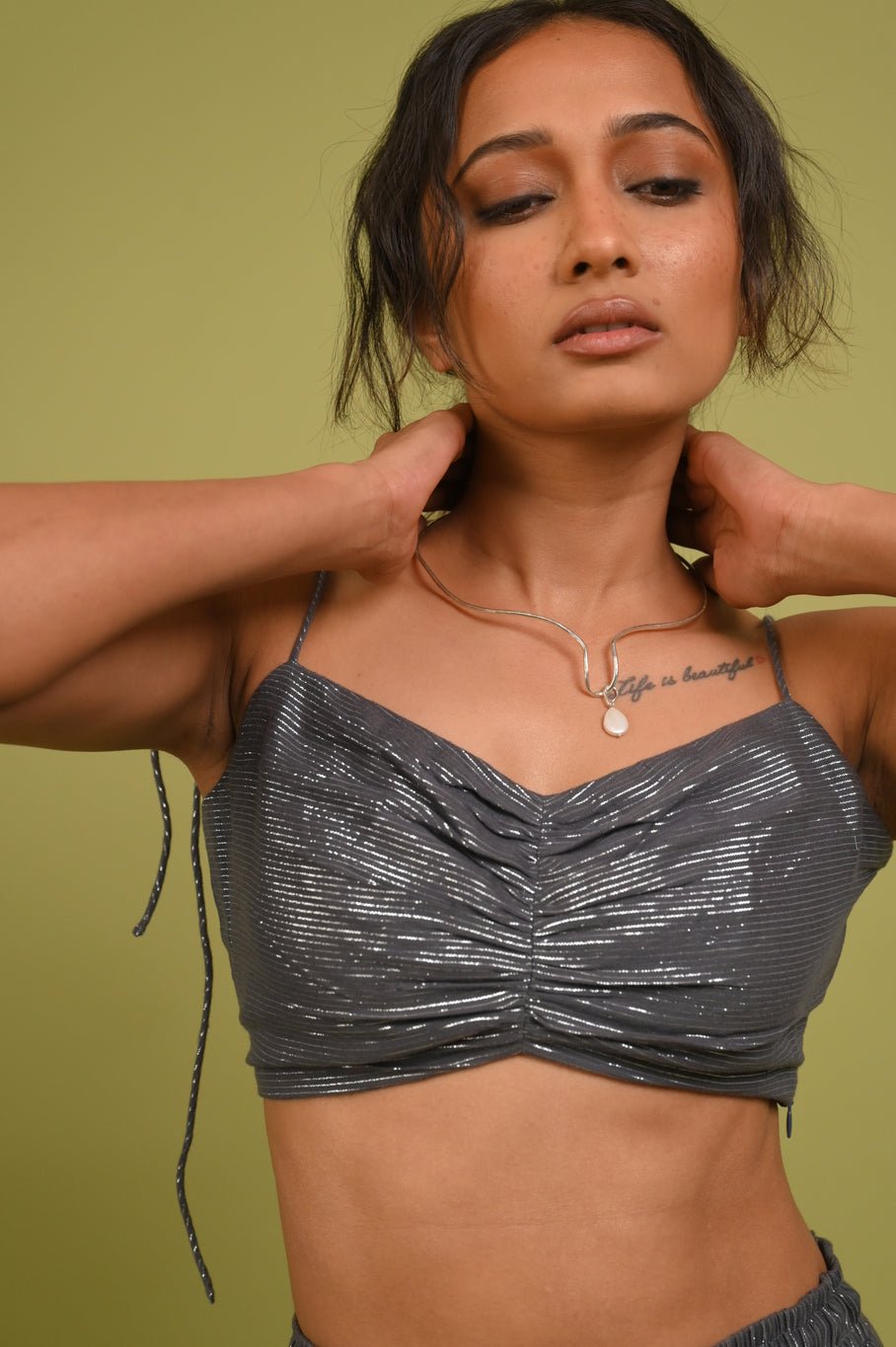 Skew Pearl Neckpiece - CiceroniNeckpieceAimra'a