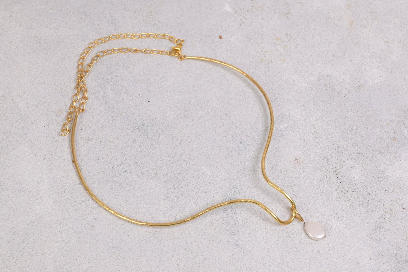 Skew Pearl Neckpiece - CiceroniNeckpieceAimra'a