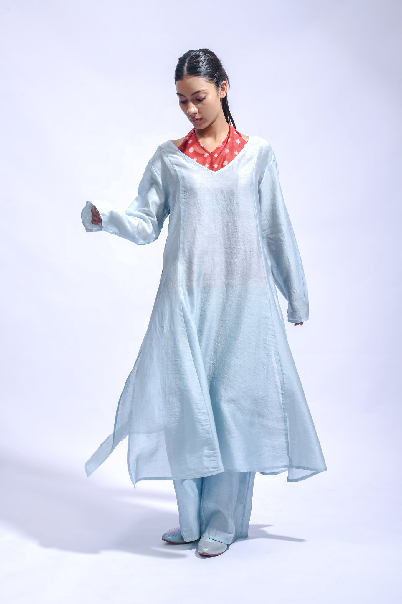 Sky Drift Set - CiceroniKurta Set, Everyday WearJayati Goenka