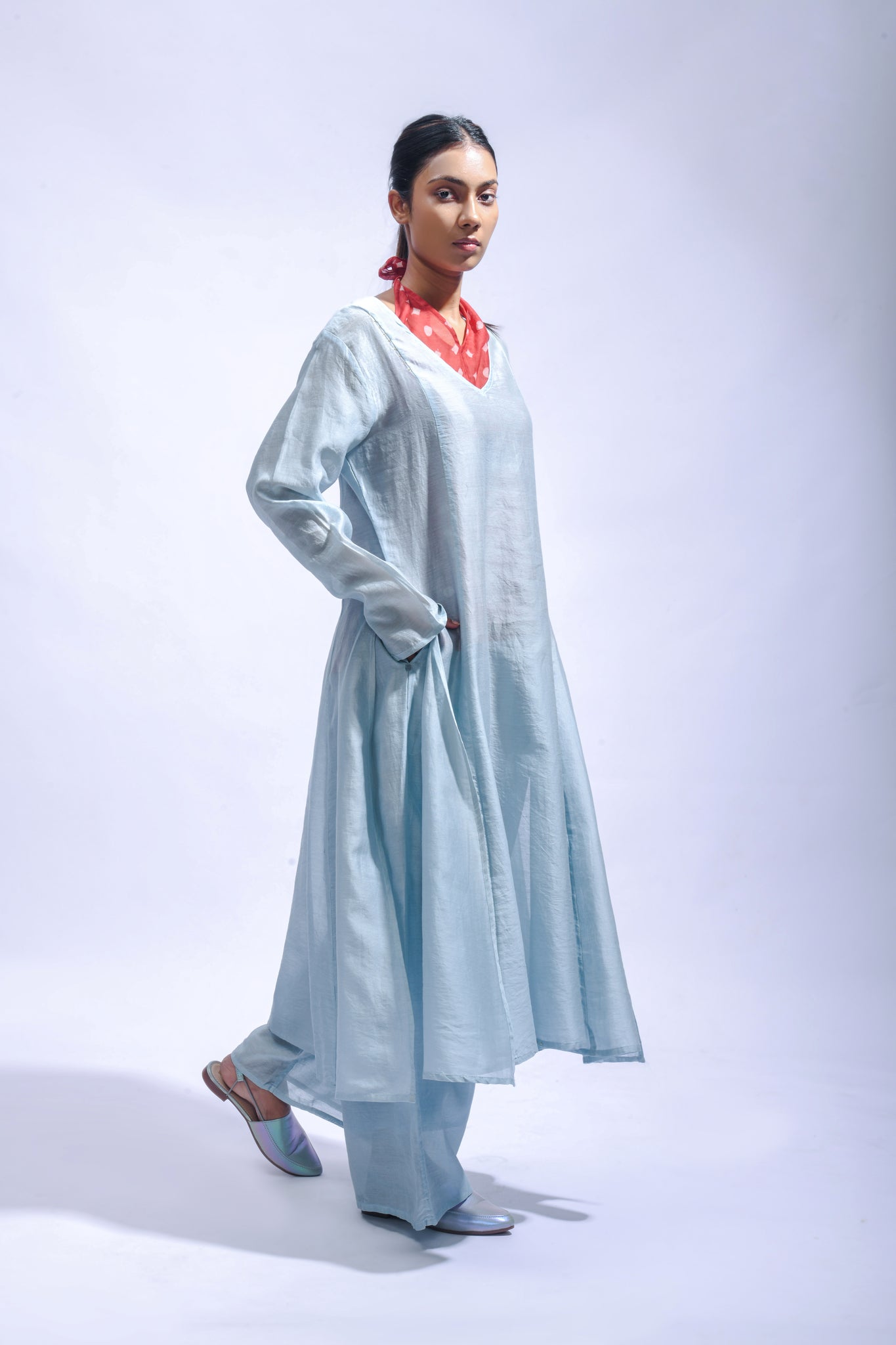 Sky Drift Set - CiceroniKurta Set, Everyday WearJayati Goenka