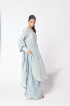 Sky Dupatta Set - CiceroniKurta SetJayati Goenka